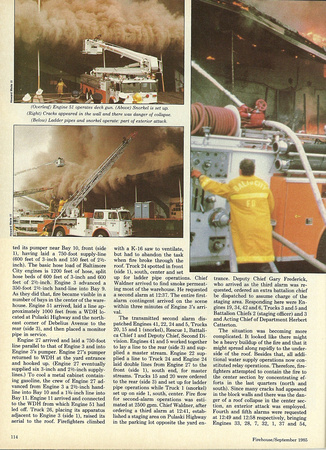 September, 1985 Firehouse Magazine