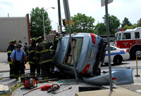 Auto Accident Central Av. & Lombard St.  5-22-10
