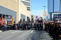 LODD Procession and Funeral for BCFD Firefighters  2-2-22