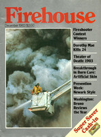December, 1982 Firehouse Magazine