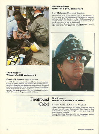 December, 1982 Firehouse Magazine