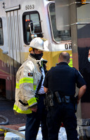 Accident-Light Rail vs. Auto  Howard and Mulberry Sts. 8-20-20