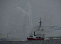 FIRE BOAT 1 with USCGC BERTHOLF